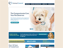 Tablet Screenshot of animalgeneralct.com